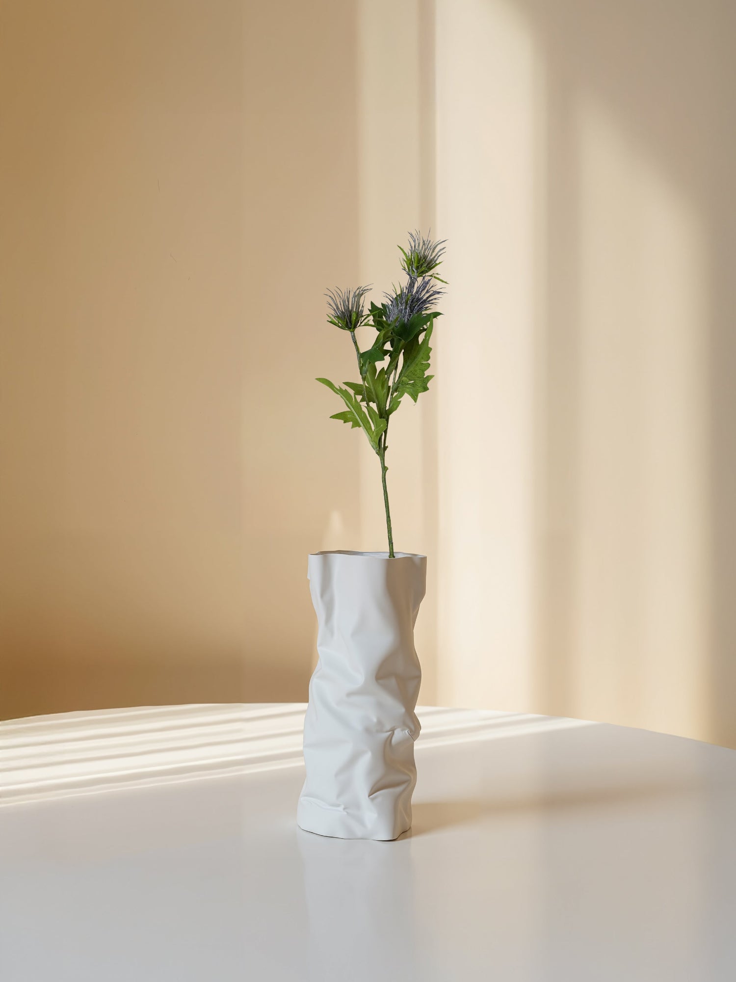 Amaranton 27" Frutos realistas de Atractylodes de 4 cabezas - Morado