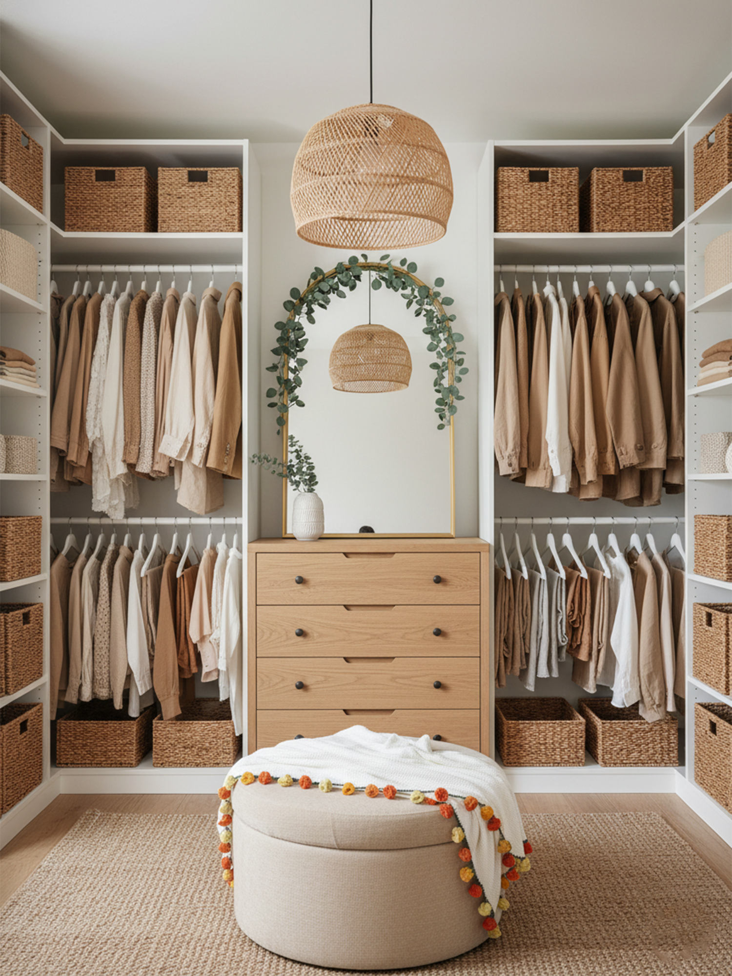 Crochet Flower Bouquet Throw Blanket