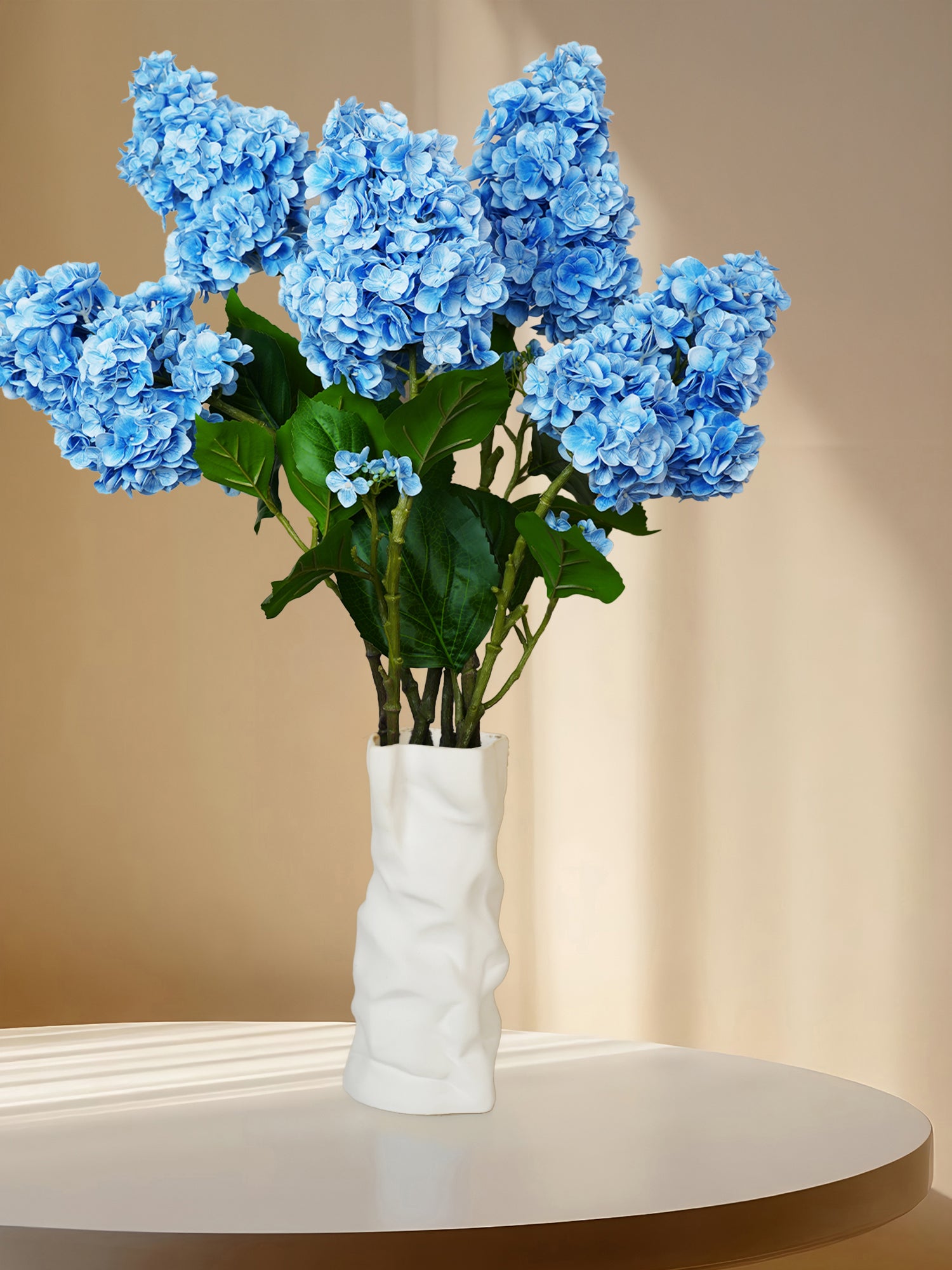 5 Stems Blue Pagoda Hydrangea Bouquet