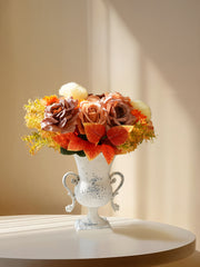 DIY Flower Box Set in Roses & Gerberas - Dusty Rose Pink