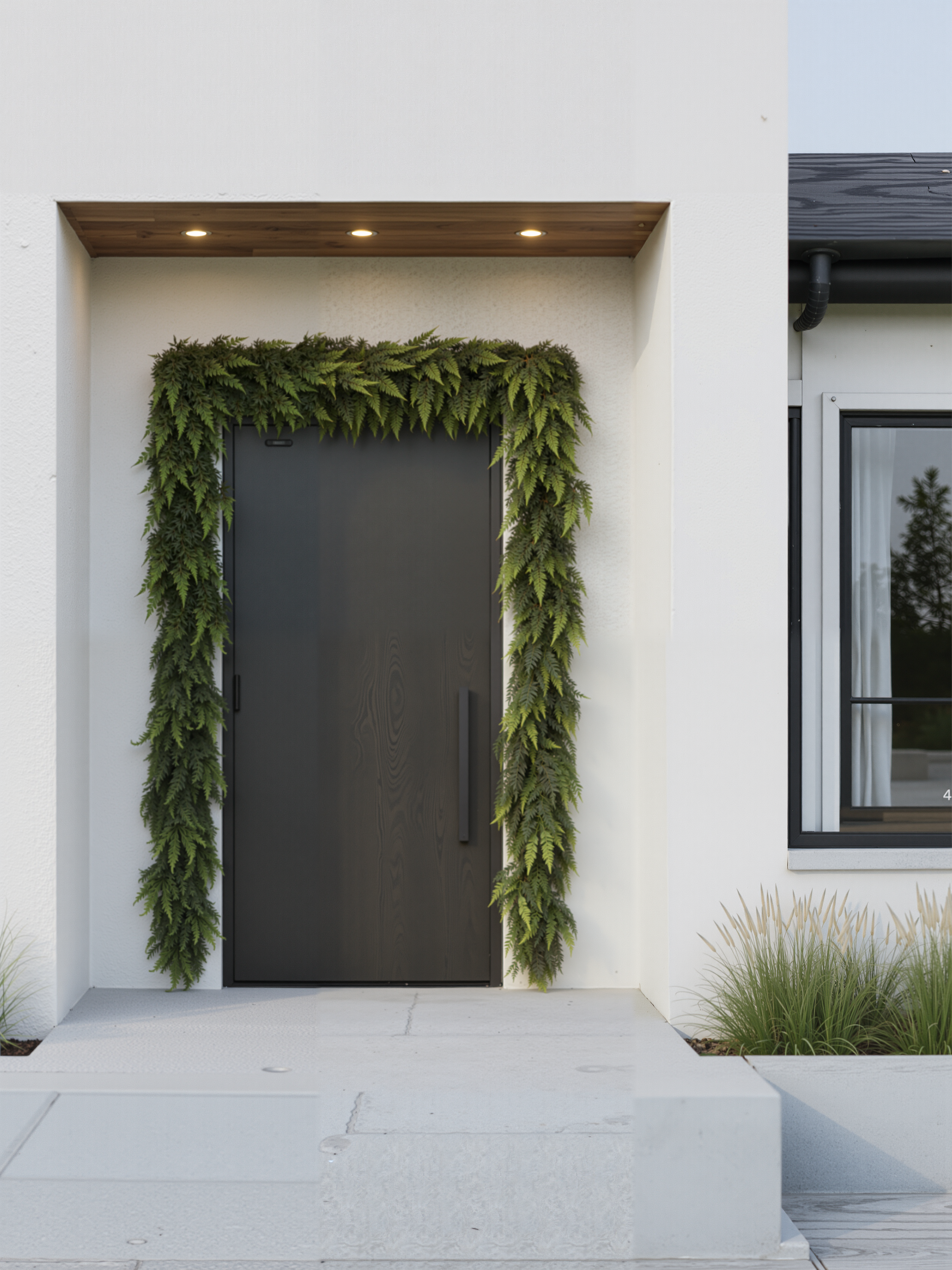 Amaranton™ Green Soft Touch Norfolk Pine Garland - 79"