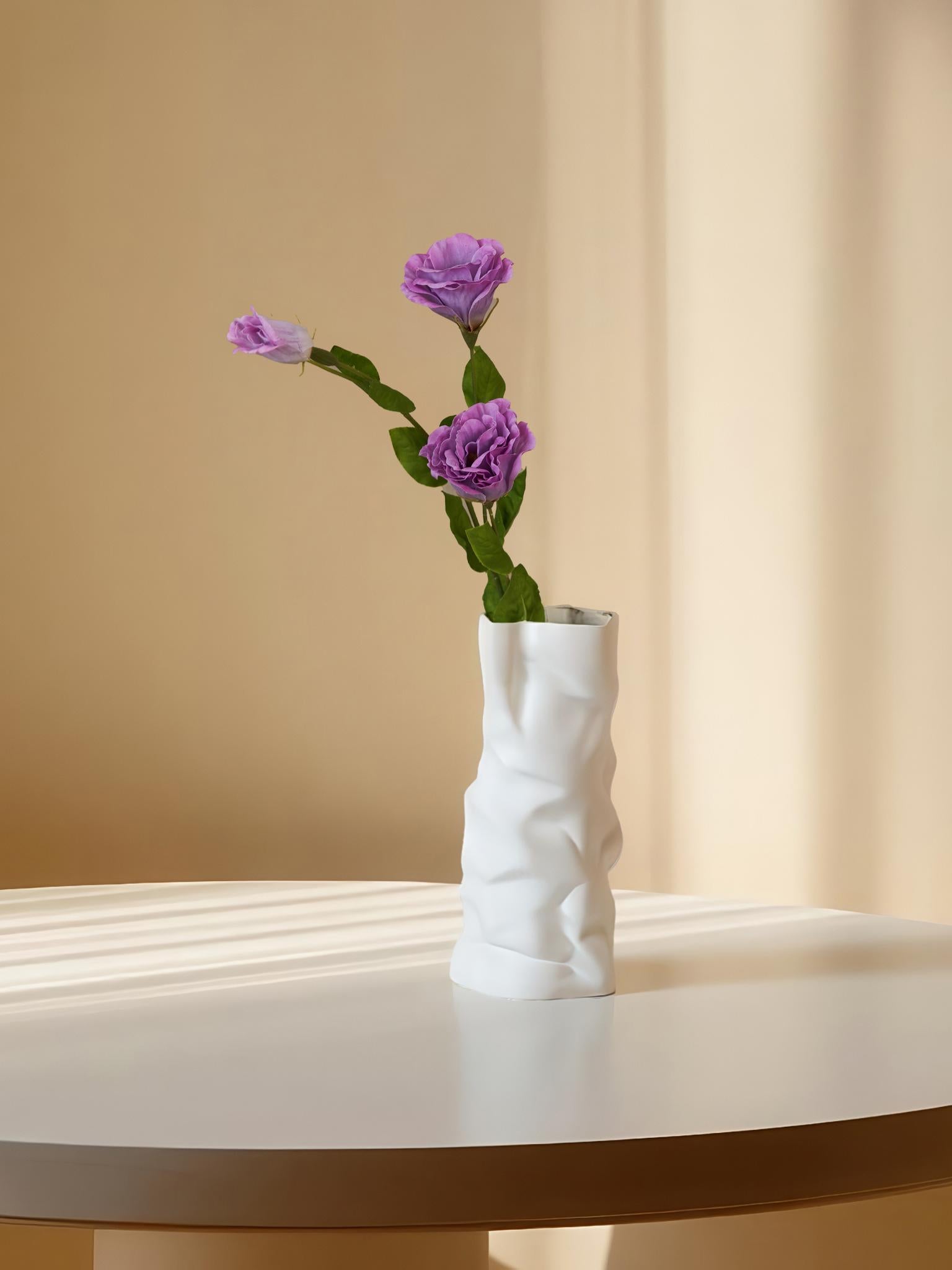 Amaranton 28" Real touch 3 - Flor globo Bloom - Morado rojizo 