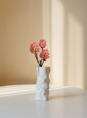 Amaranton 17" Real touch - Suculenta de 3 cabezas - Naranja parduzco