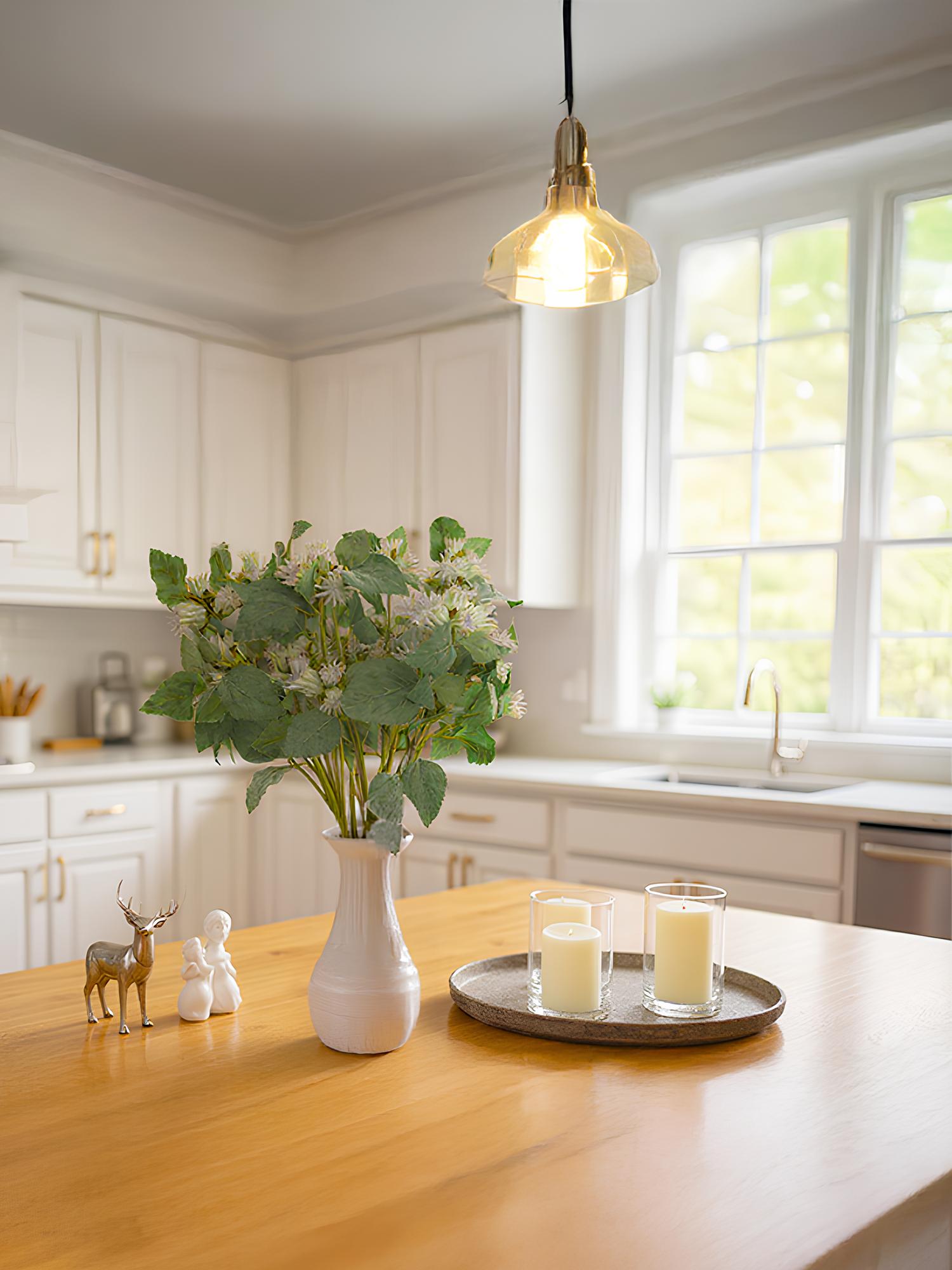 Semillas de Malva Verticillata realista de 30" (Amaranton)