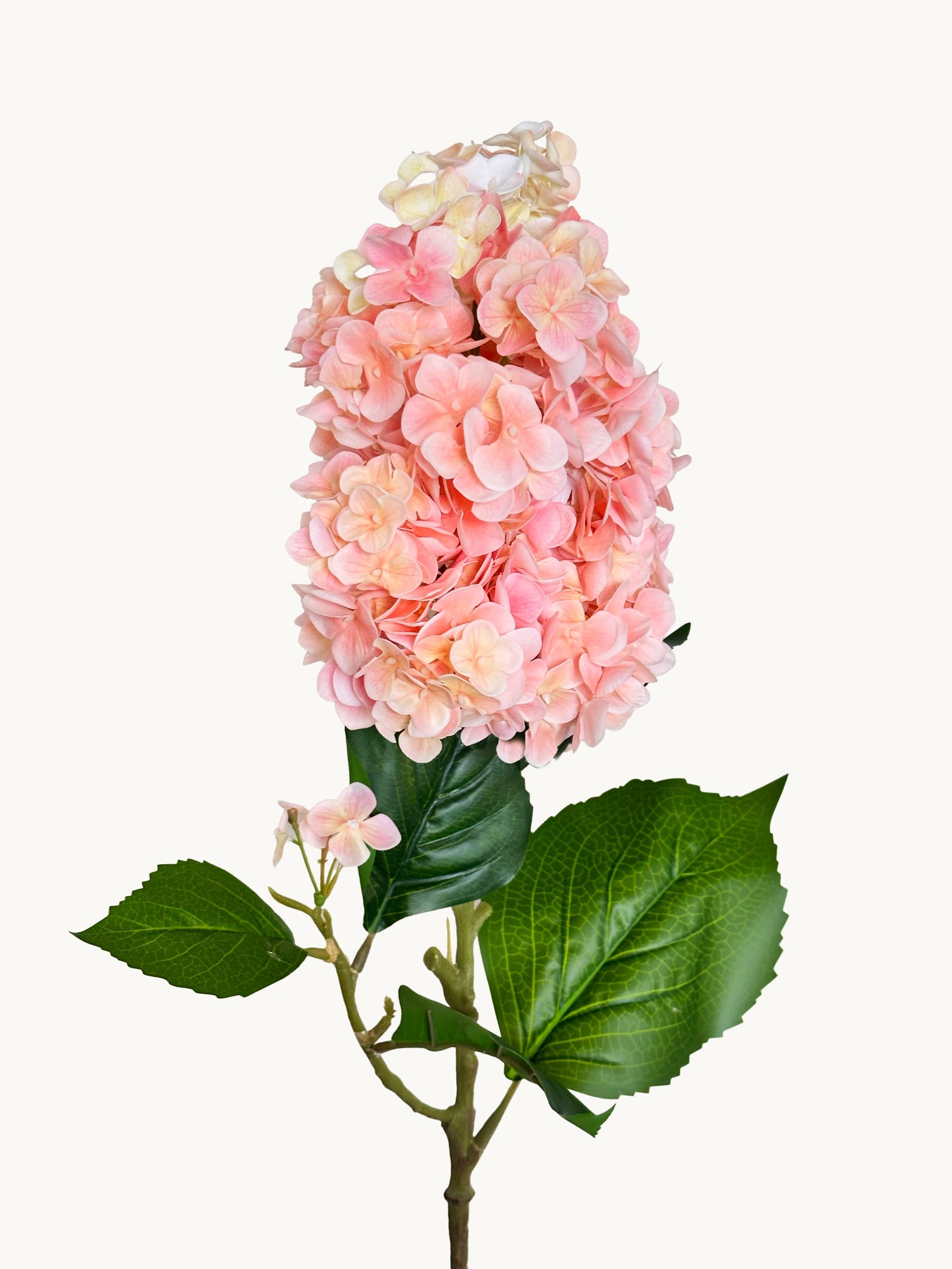 Hortensia Pagoda Amaranton de 83 cm con tacto real - Rosa