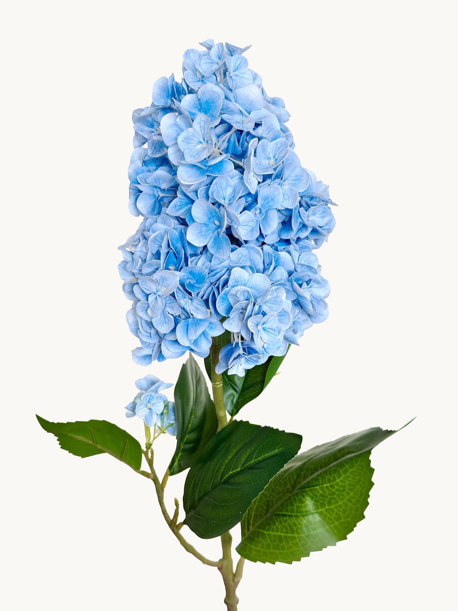 Hortensia Pagoda Amaranton de 83 cm con tacto real - Azul