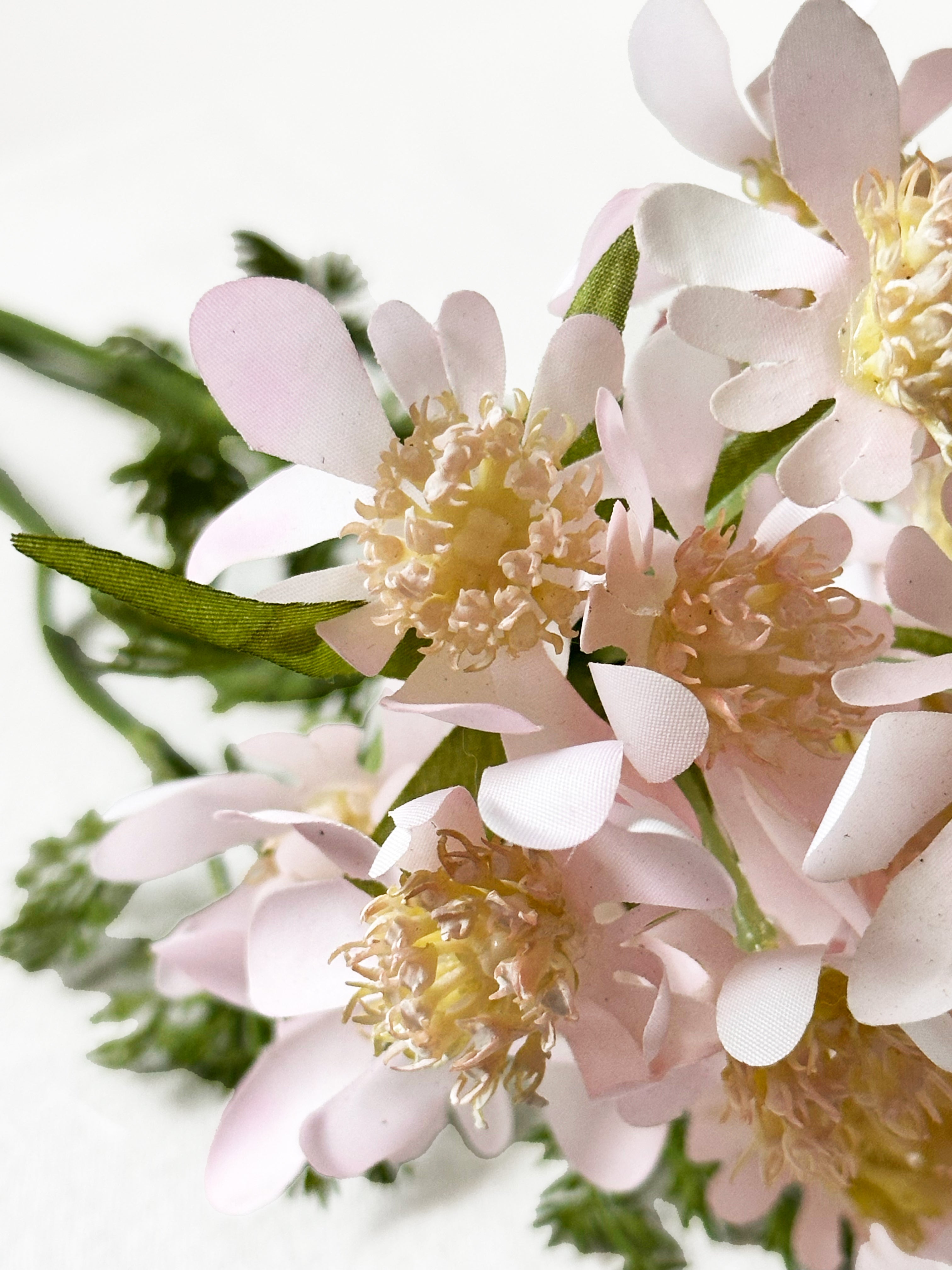 Flor de encaje artificial Amaranton de 35" - Rosa claro