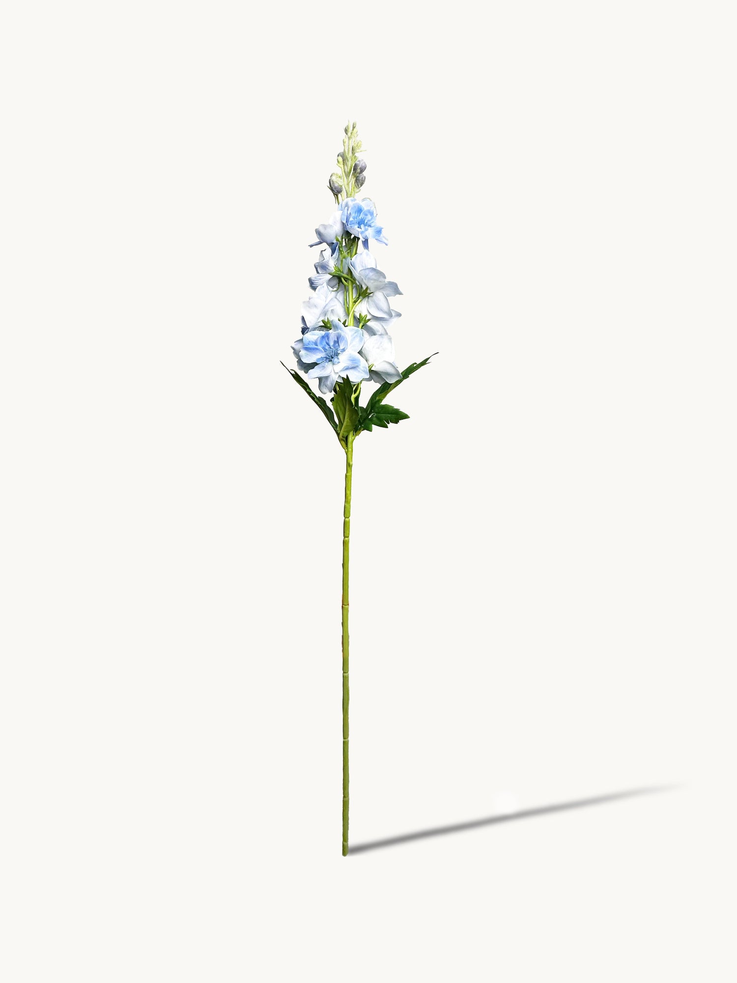 Delphinium de doble pétalo de seda de tacto real Amaranton de 28" - Azul claro