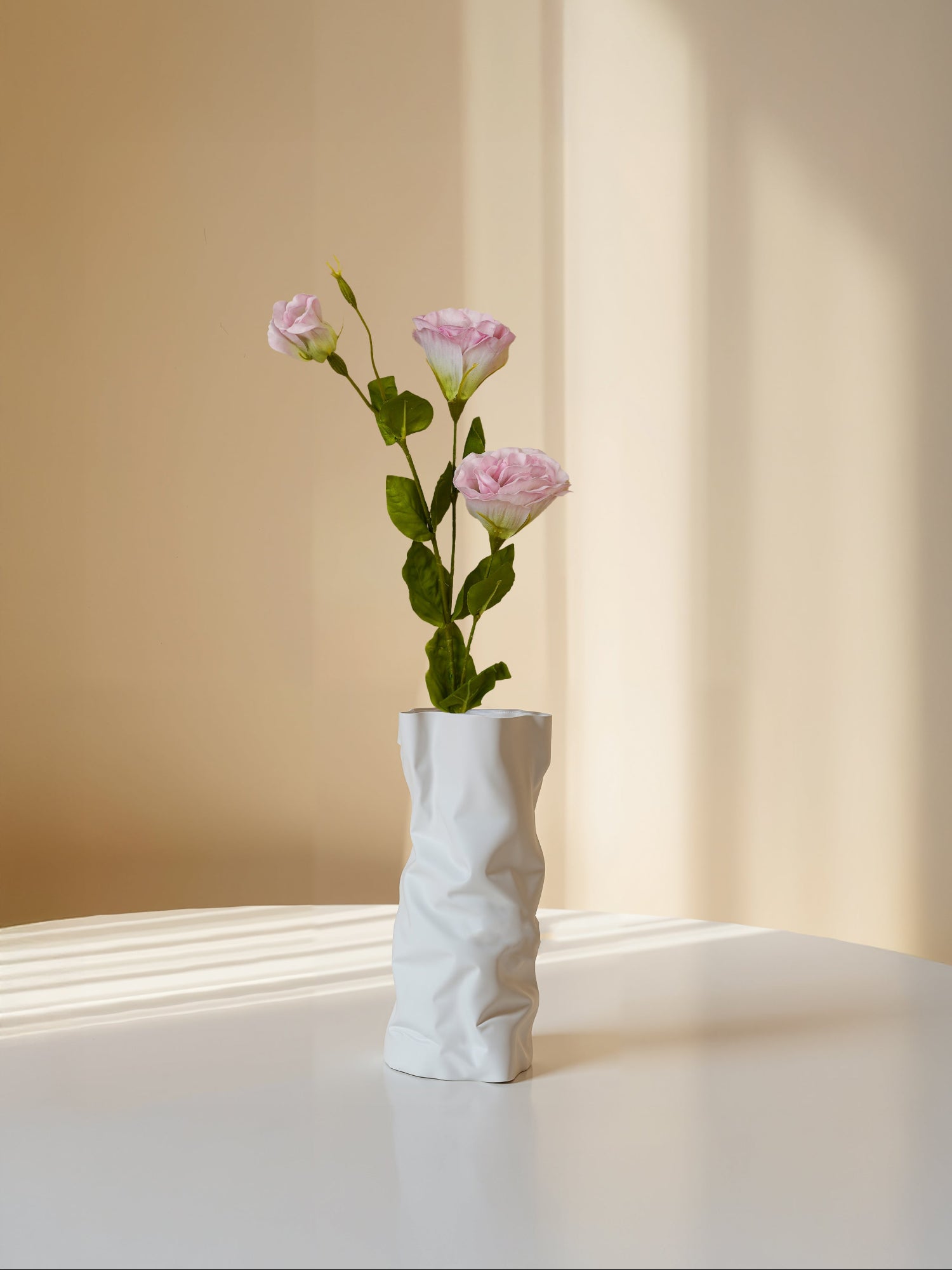 Amaranton - Globo flor de tacto real de 28" - Morado rosado