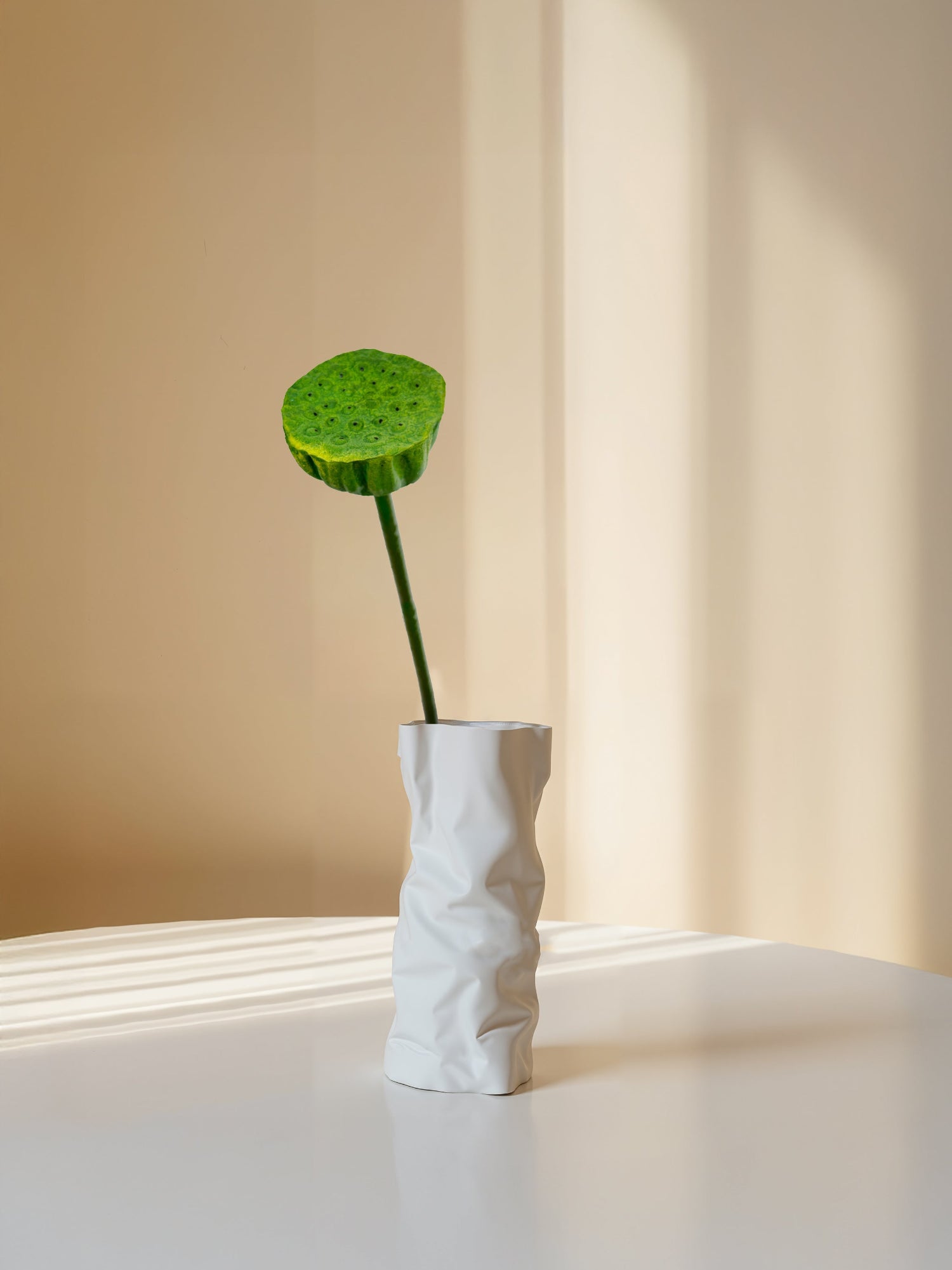 Vaina de loto artificial Amaranton de 73 cm - Verde